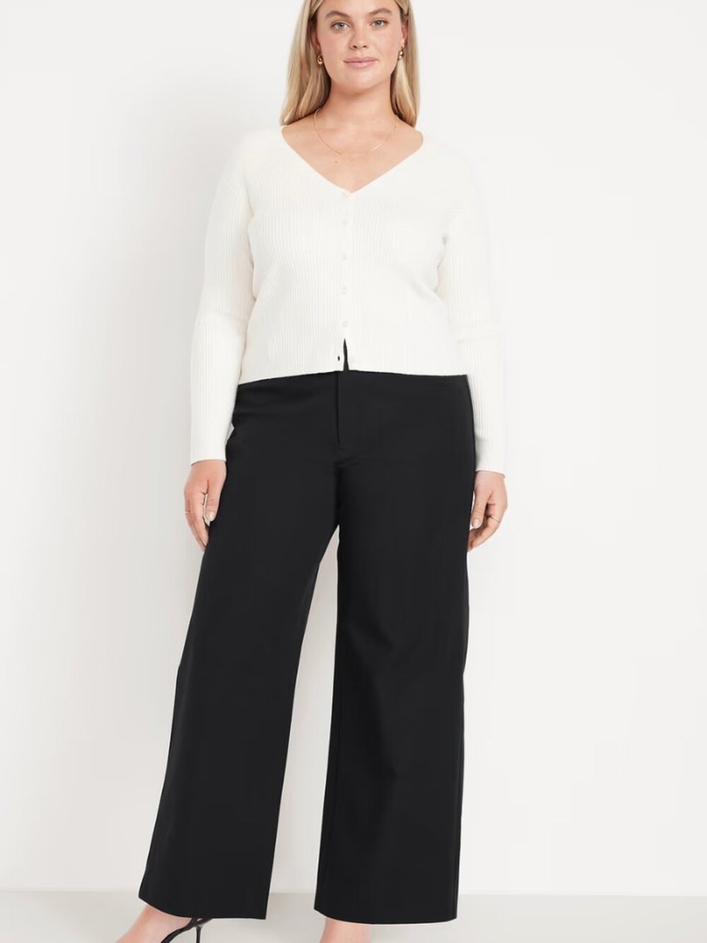 Old Navy Women’s Trousers Extra High-Rise Super Wide Leg size 14 NWT